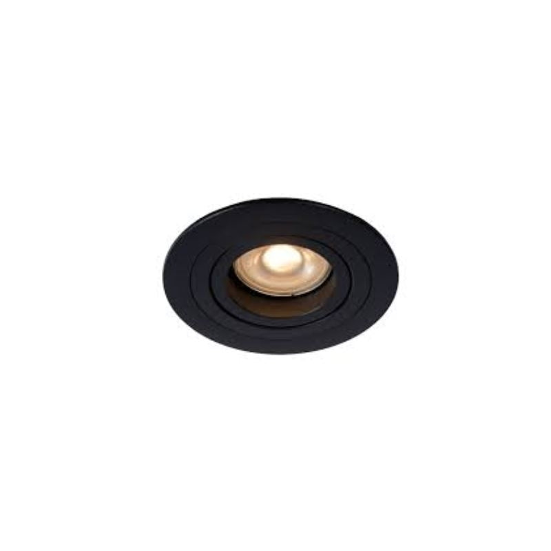 Downlight S7816.01 Zwart zaagmat 8cm/diam. 9cm