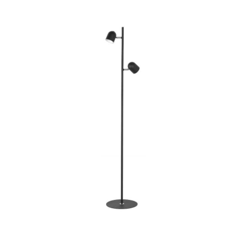Highlight Ovale LED 2L-Vloerlamp | dimbaar | Zwart | V4302.01